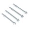 Vestil Sleeve Anchor, 3/4" Dia., 6" L, Steel Zinc Plated, 4 PK AS-346-4PK - alternate 1